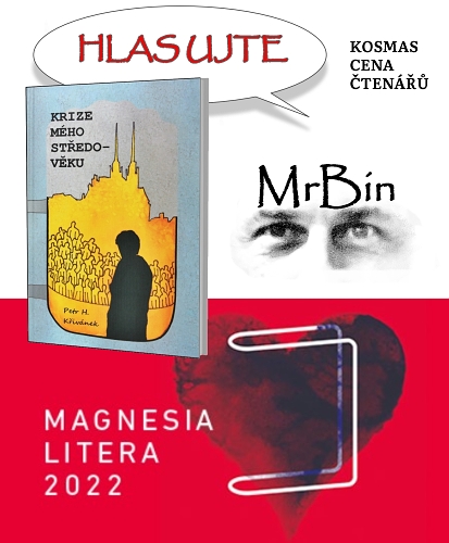 hlasování pro knihu Krize mého středo-věku soutěži Magnesia Litera